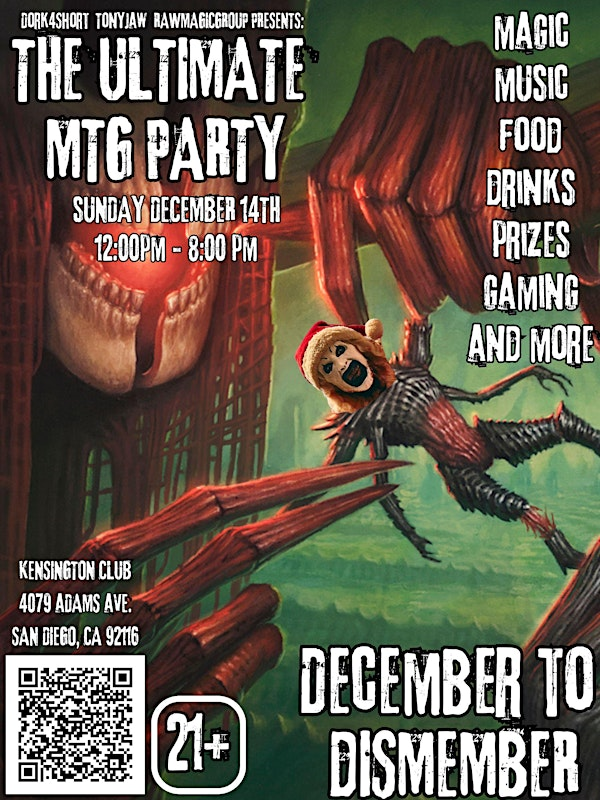 The ULTIMATE Magic: The Gathering Party "December to Dismember" | Kensington Club