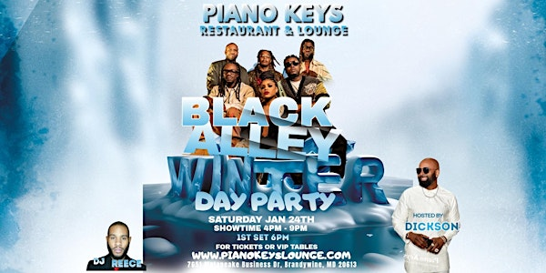 BLACK ALLEY WINTER BASH DAY-PARTY @ PIANO KEYS LOUNGE, JAN 24TH | Piano Keys Restaurant and Lounge