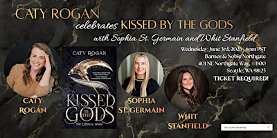 Caty Rogan celebrates KISSED BY THE GODS at B&N Northgate | Barnes & Noble