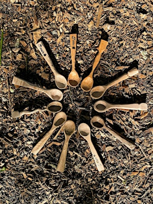 Woodland Spoon Carving by the Fire – 4hr Workshop in Stanmer Park | Stanmer Wellbeing Gardens