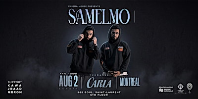 Enigma House Presents: Terrace Season with SamElmo – Persian Day Party | Terrasse Carla