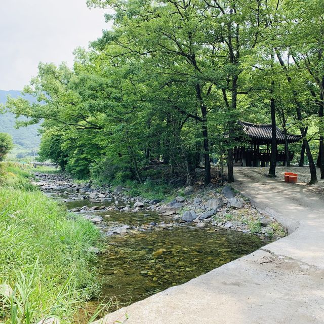 여름 캠핑은 지리산 계곡과 함께~💙