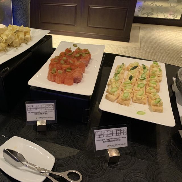 滿意Club lounge待遇｜海景嘉福洲際酒店