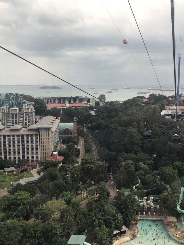 Scenic city views onboard a Cable Car