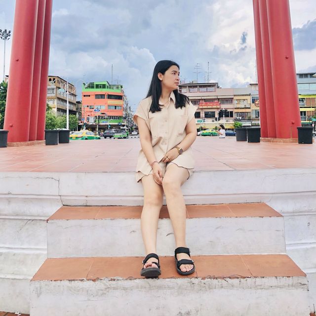 เสาชิงช้า จังหวัดกรุงเทพมหานคร ประเทศไทย 