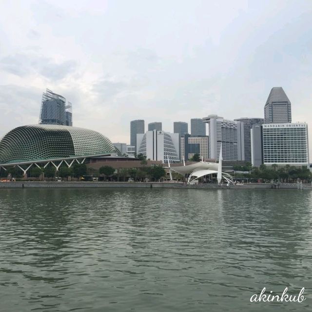 ตามหา Merlion ณ มารีน่าเบย์ Marina Bay