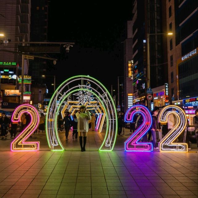 ✨️크리스마스 분위기의 빛의 향연 [부산, 해운대빛축제]