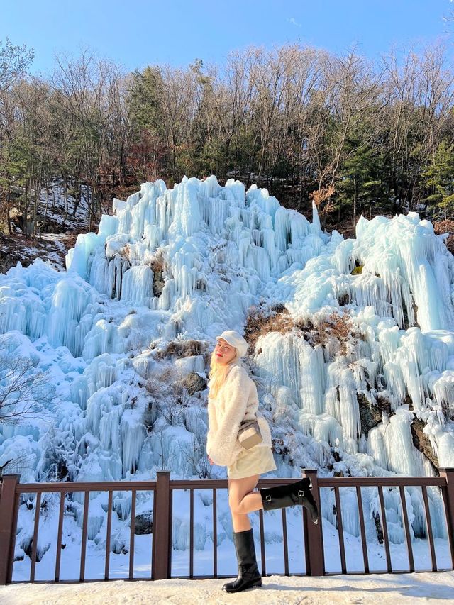 가평 어비계곡 빙벽❄️