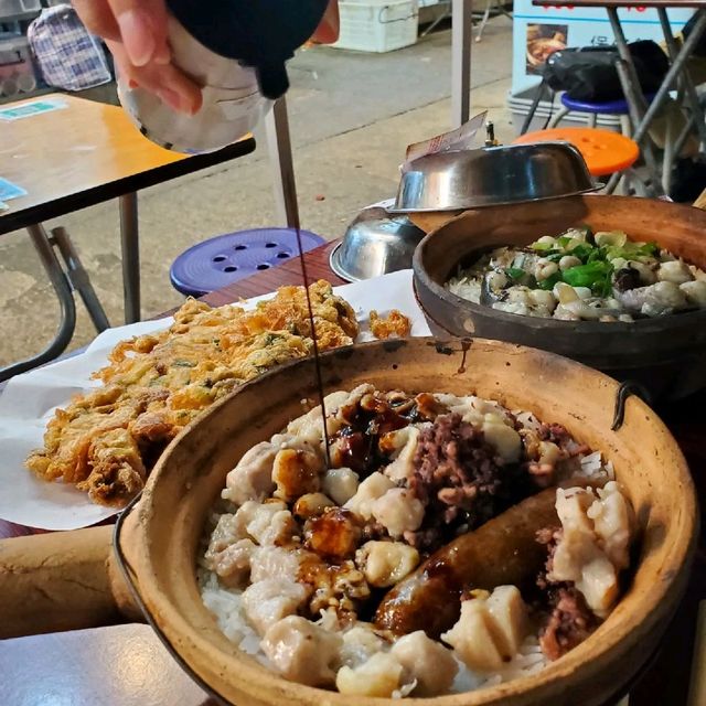 帳篷下的煲仔飯