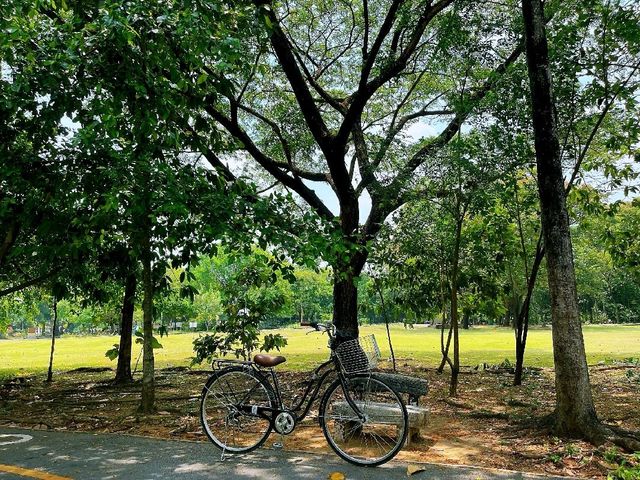 🚲พาเที่ยวสวนศรีนครเขื่อนขันธ์ @บางกระเจ้าธ์ 