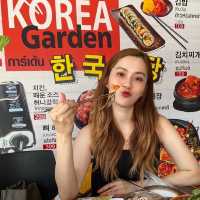 KOREA GARDEN  ....อาหารเกาหลีแบบต้นตำหรับ !