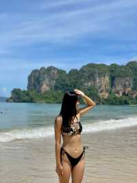 Krabi | 泰國水清沙幼沙灘 Railay beach