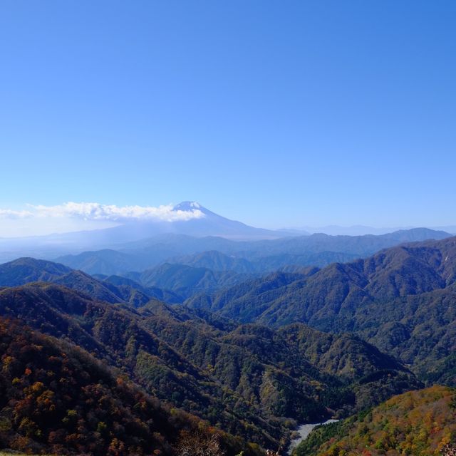 紅葉の大菩薩嶺