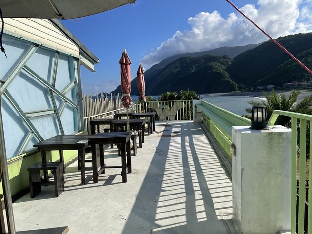 宜蘭南方澳海景咖啡廳~We Cafe 超無敵海景