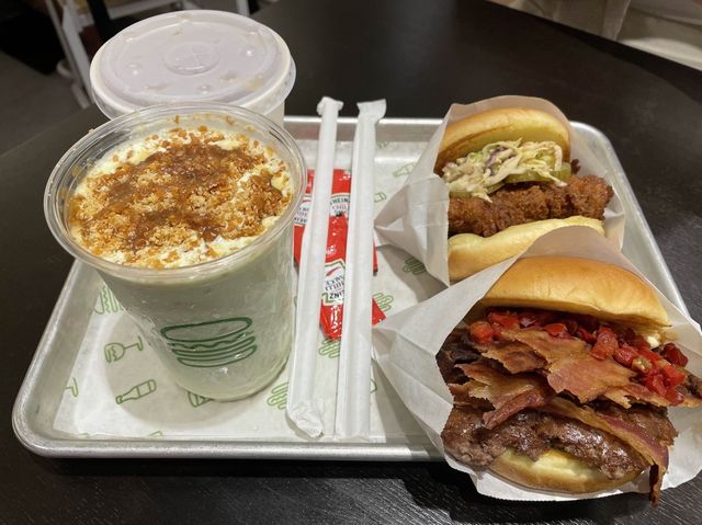 Shake Shack burgers