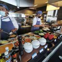 Breakfast at Poolside Bar & Restaurant