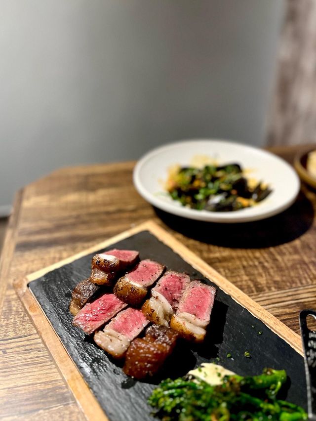 灣仔精緻法國菜🖤 熟成牛扒🍴
