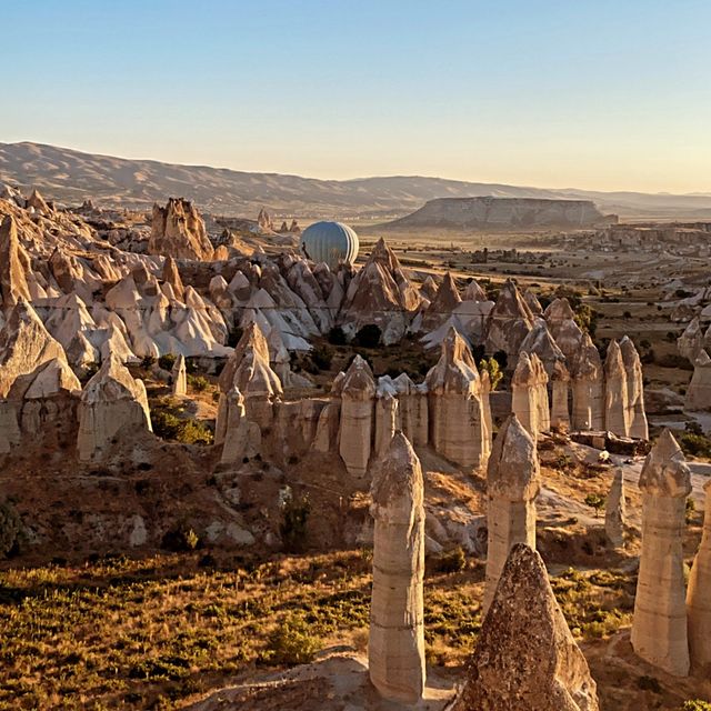 Unique fairy chimneys view