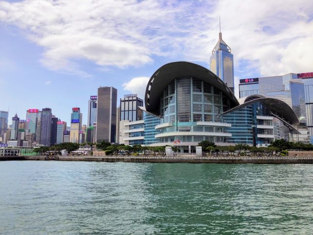 Victoria Harbour in Hong Kong