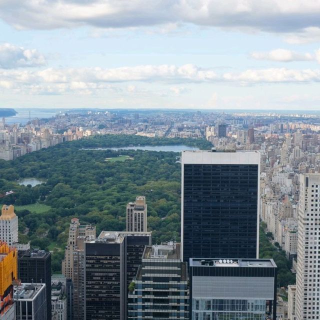 🇺🇸뉴욕 멤파이어스테이트 빌딩을 제대로 볼 수 있는 곳 록펠러 센터(rockefeller center)전