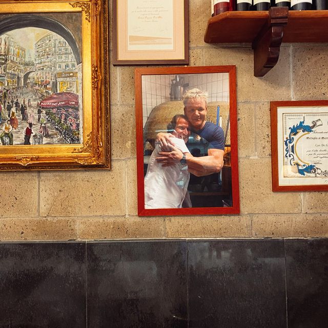 The world’s first pizzeria, running since 1738