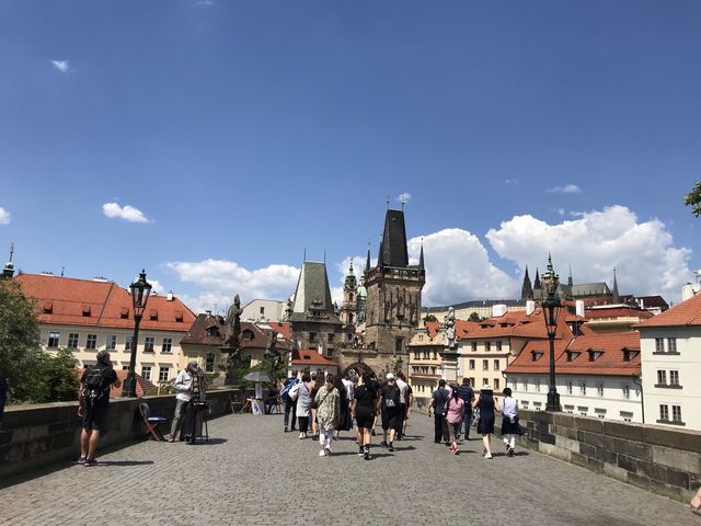 Prague Day 1 - เดินเล่นสะพานชาร์ลยุคกลาง