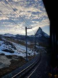 Yeah! It's known as Toblerone peak!