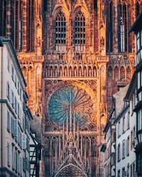The astronomical clock is renowned worldwide and is one of the attractions of Strasbourg Cathedral.