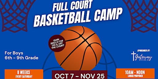 2023 Full Court Youth Basketball Camp (Westland) | Stevenson Middle School
