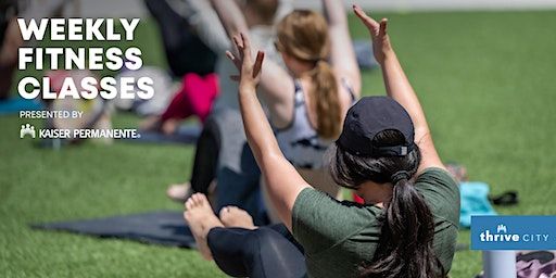 Yoga: Weekly Fitness Classes presented by Kaiser Permanente | Thrive City