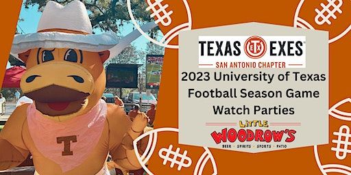 Texas vs. Houston Football Watch Party @ Little Woodrow’s Stone Oak | Little Woodrow's Stone Oak
