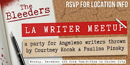 Los Angeles Writer Meetup! | Culver City