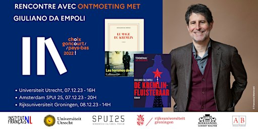Rencontre avec Giuliano da Empoli, Choix Goncourt des Pays-Bas 2022 | k2.08, Drift 21