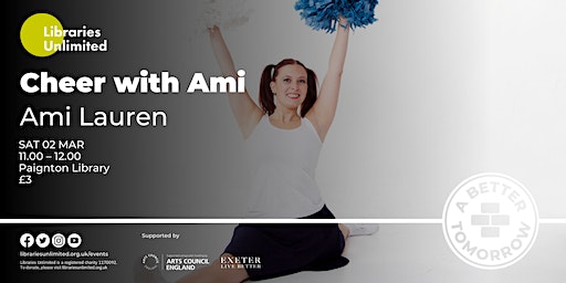 Cheer With Ami | Paignton Library and Information Centre