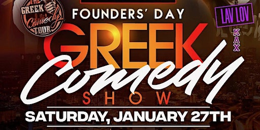 Founders’ Day Greek Comedy Show | Vybez Restaurant & Lounge, Stonecrest Concourse, Lithonia, GA, USA