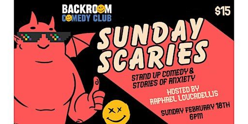Sunday Scaries Comedy Show | Backroom Comedy Club