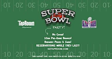 Super Bowl Party at SD TapRoom Pacific Beach | TapRoom