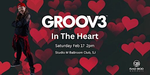 GROOV3 In The Heart with Amy C Rad | Studio M Ballroom Club