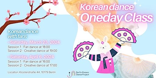 Berlin Korean Dance - One day CLASS (April 6th, 2024) | Klosterstraße 44