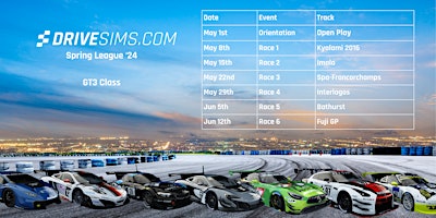 DriveSims Spring League '24 | Drive Simulations