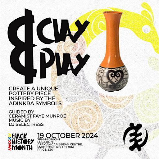 Clay & Play- Adinkra Symbols | African Caribbean Centre - Leicester