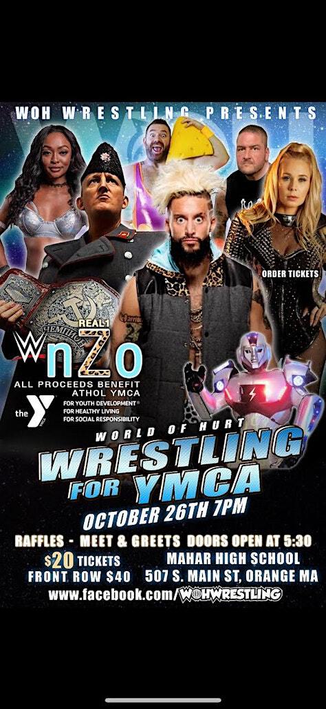 World of Hurt Wrestling for YMCA | Ralph C. Mahar Regional School