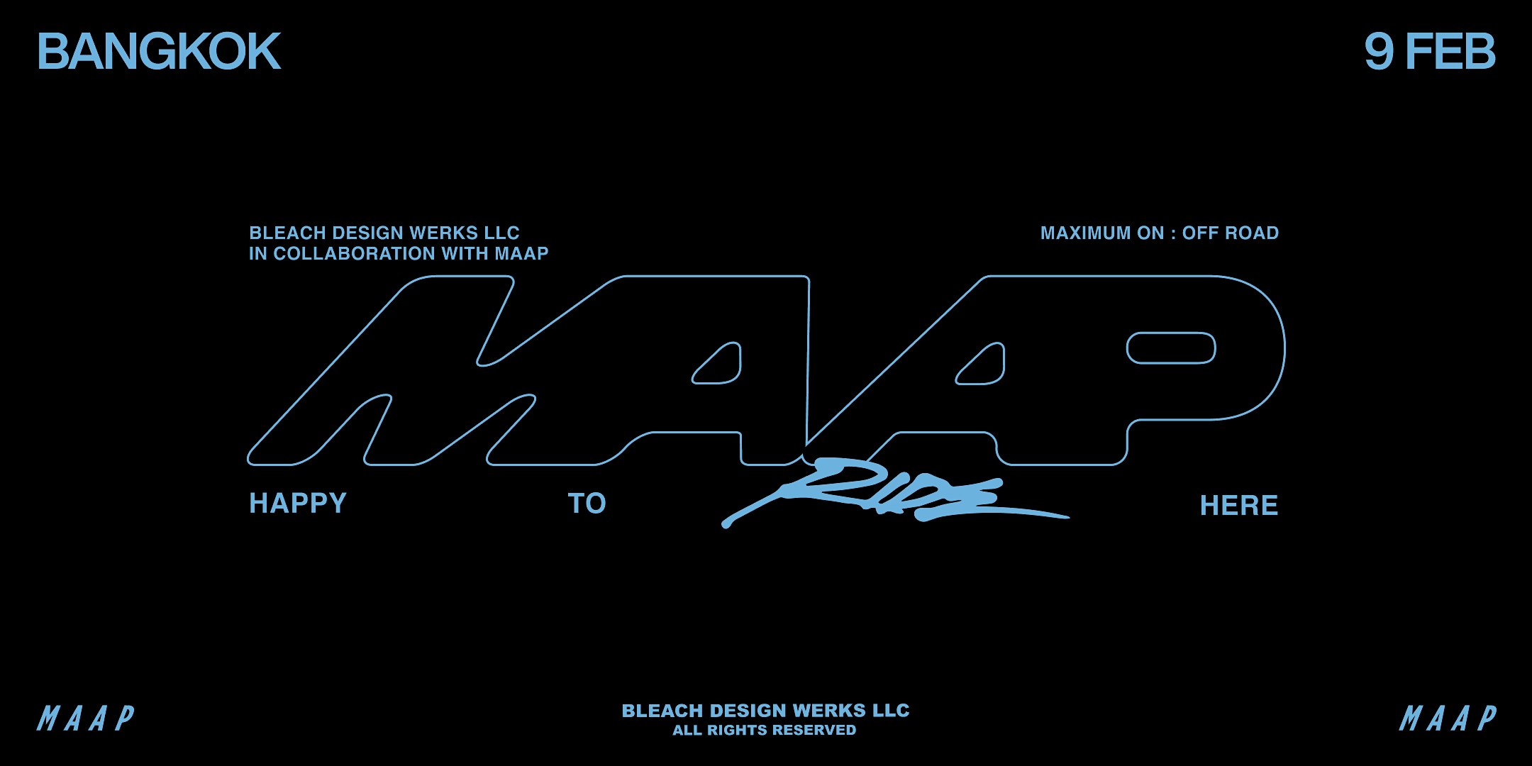 MAAP x BDW: Happy To Ride Here - Bangkok | en/r/oute