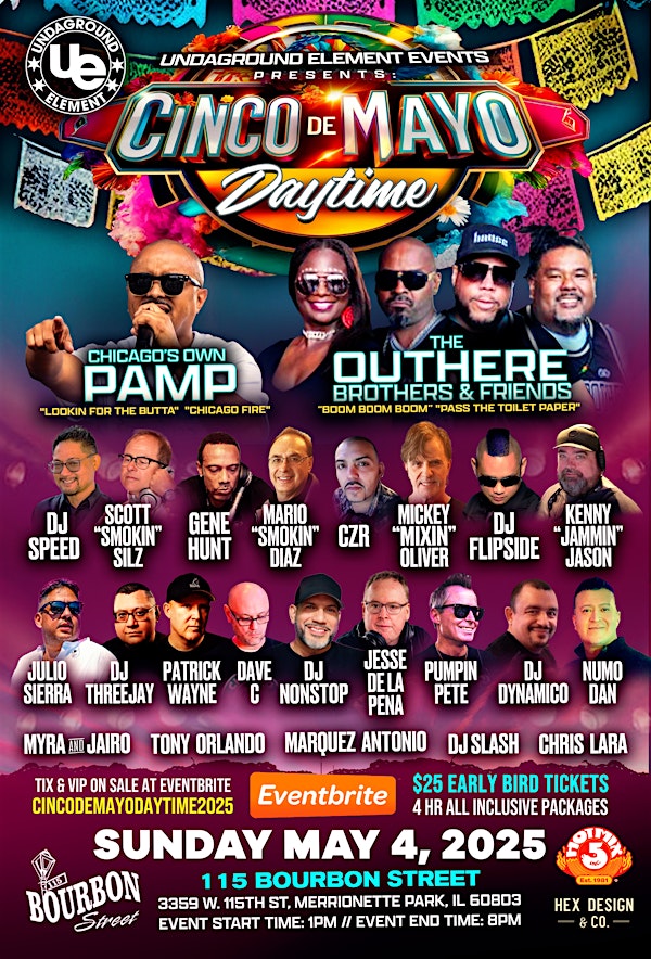 CINCO DE MAYO DAYTIME 2025 | 115 Bourbon Street