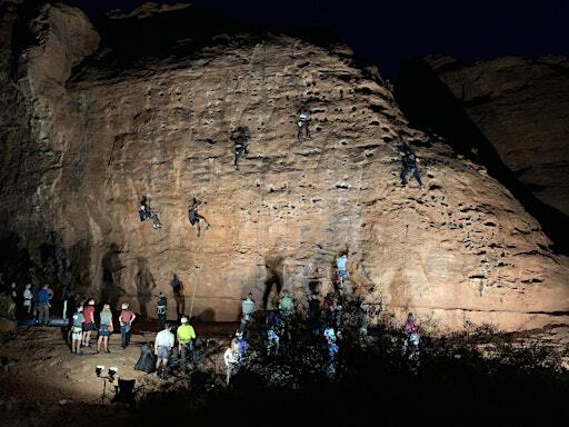 Get Outside High School Night Climb | Chuckwalla Climbing Area