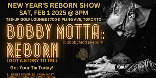Experience Bobby Motta: Reborn (Mentalist) - New Years Edition! | Tee Up Golf Lounge