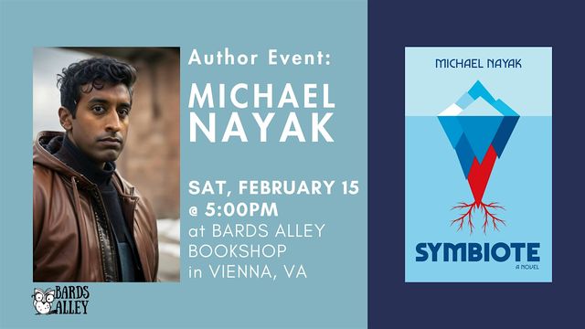 Author Event: Michael Nayak | SYMBIOTE | Bards Alley Bookshop