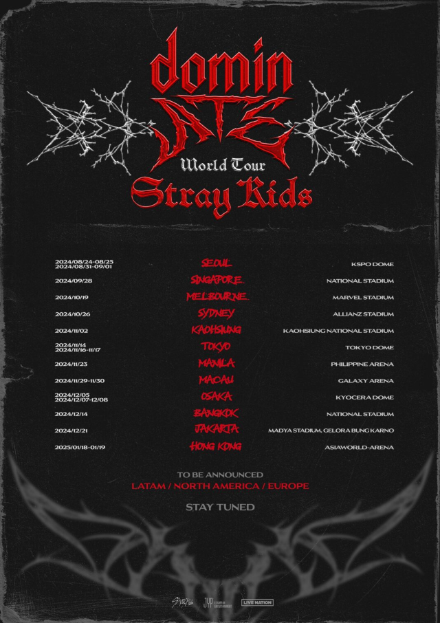 日本大阪 · Stray Kids《dominATE》世界巡演 | 京瓷大阪巨蛋