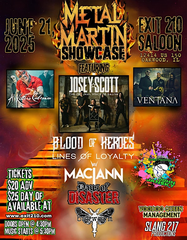 Metal Martin 2025 | Exit 210 Saloon