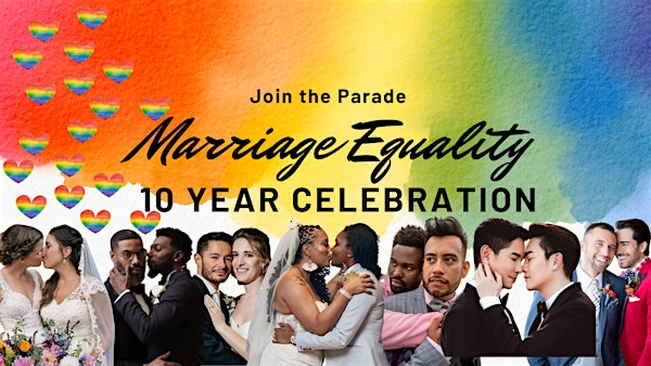 Keith & Dexter Pride Parade 10-year Celebration of Marriage Equality | Houston City Hall Annex